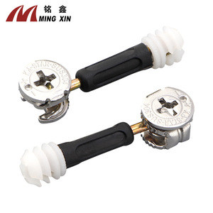 Conector Tres en Uno Ming Xin, Rueda Excéntrica de Acero Inoxidable 304 para Ensamblaje de Muebles de Gabinete - Product Image 1