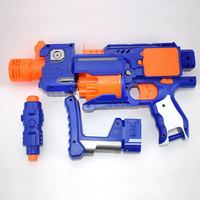 Pistolet de tir automatique, coque en mousse EVA, éjection de balles, pistolet à air comprimé, pistolet à airsoft électrique pour adultes et enfants