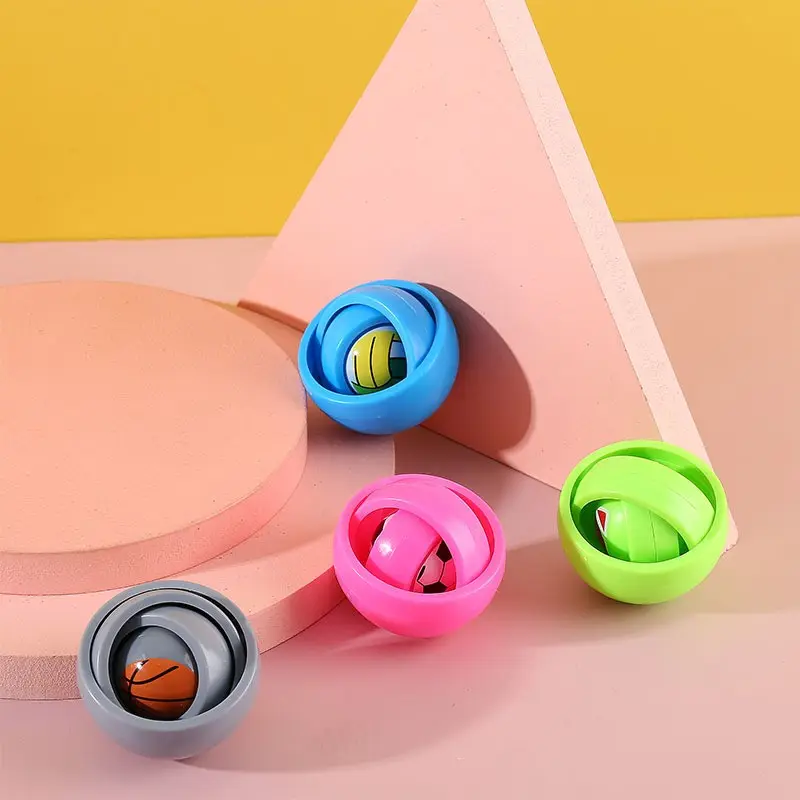 Novità Sensory Spinner Cube antistress 3D infinite flip decompression toys sollievo dallo Stress sensoriale fidget spinner ball