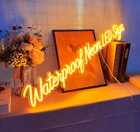 Enseigne commerciale au néon personnalisée de qualité supérieure, enseigne commerciale au néon, enseigne en acrylique LED personnalisée