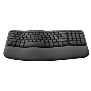 Logitech ปุ่มคลื่นสำหรับคีย์บอร์ดธุรกิจคีย์บอร์ดไร้สายแบบชาร์จไฟได้ไฟแบคไลท์สองโหมด - Product Image 2