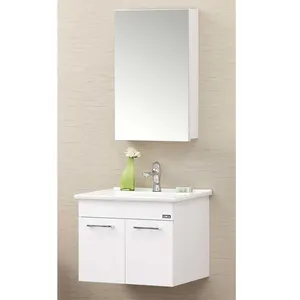 Bathroom Vanities with Side Cabinet and Mirror Storage Cabinet no Light