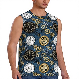Débardeur Athlétique Homme en Gros – Tissu Extensible Respirant de Qualité Supérieure, Séchage Rapide, Sans Manches, pour Gym, Fitness et Musculation - Product Image 1