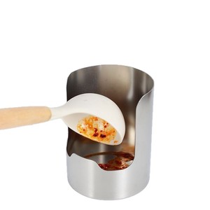 Stainless Steel Ladle Holder 201 Steel Multi Functional <b>Kitchen</b> Utensil Storage <b>Rack</b> For Spatulas And Cooking Tools - Product Image 1