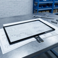 Écran tactile capacitif USB ILITEK en verre trempé multi-touch JYT 27 pouces