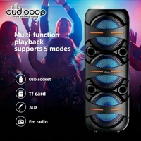 Speaker Portabel Nirkabel Sistem Audio Suara 5.3 Tws Link untuk Pesta Luar Ruangan Pantai Hi-Fi Stereo dengan Logo Kustom