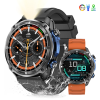 Reloj Inteligente SANVNET SNT PathFinder GPS 2026 con Mapa Fuera de Línea, Pantalla AMOLED de 1.43'', Resistente al Agua 5ATM, Reloj Deportivo para Hombre