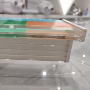 Vente en gros Aqua de cascade de descente d'<span class=keywords><strong>eau</strong></span> pour <span class=keywords><strong>piscine</strong></span> de jardin en plein air cascade de fontaine en acrylique avec bande lumineuse LED - Product Image 5