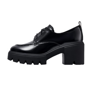 Scarpe da <span class=keywords><strong>Donna</strong></span> Personalizzate di Alta Qualità <span class=keywords><strong>Mocassini</strong></span> da <span class=keywords><strong>Donna</strong></span> con <span class=keywords><strong>Tacco</strong></span> Spesso per Aumentare l'Altezza Piccole scarpe in pelle. - Product Image 6