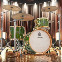 Batterie Hailun Jueshi Professionnelle en Érable Pommelé avec Cerclages Sonores Intégrés – Percussion de Haute Qualité Direct Usine BON MARCHÉ