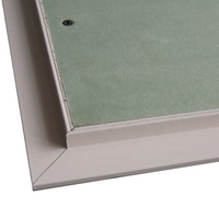 Fengze Havc Conduit d'air Inspection de plomberie Cloisons sèches Plaque de plâtre Cadre en aluminium à charnière Panneau de gypse Panneau d'accès pour mur de plafond