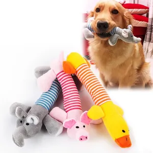 चबाना चीख़ खिलौने कुत्ते की आपूर्ति के लिए सभी के लिए फिट पिल्ला पालतू पशु ध्वनि खिलौना प्यारा हाथी बतख सुअर आलीशान खिलौने के लिए पालतू जानवर XK0127