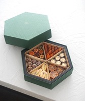 Boîtes cadeaux octogonales papier carton Ramadan bonbons boîte alimentaire emballage estampage logo anniversaire chocolat cadeau Dessert boîtes