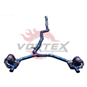 Vortex Ultra Lightweight Titanium Valvetronic <b>Exhaust</b> fits Mercedes-AMG GT50 GT53 3.0T Performance Catback 2-Year Warranty - Product Image 1
