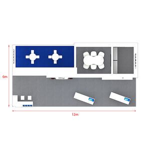 Izexpo Stand d'exposition en bois à configuration rapide haut <span class=keywords><strong>de</strong></span> gamme Stand d'exposition personnalisé Tech Show Stand d'exposition à chaud Stand d'exposition commerciale - Product Image 4