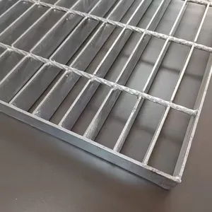 China hot dipped galvanized steel grating price steel grid flooring frame and grate
