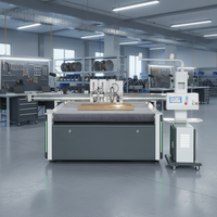Precio de la Máquina de Corte CNC Totalmente Automática para Letreros de Cartón KT, Adhesivos, Papel Digital y Materiales de Cajas de Cartón con Alta Precisión