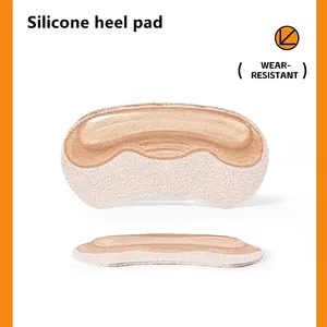 2/4 Piezas de Protectores de Talón de Silicona Adhesivos Antideslizantes para Alivio del Dolor, Almohadillas para Zapatos, Inserciones para Ajustar el Tamaño del Calzado - Product Image 6