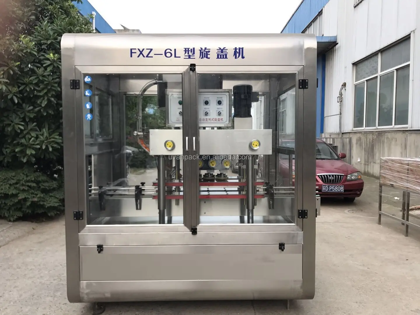 FXZ-6L Capping Machine For Round Caps Trigger Capping Machine