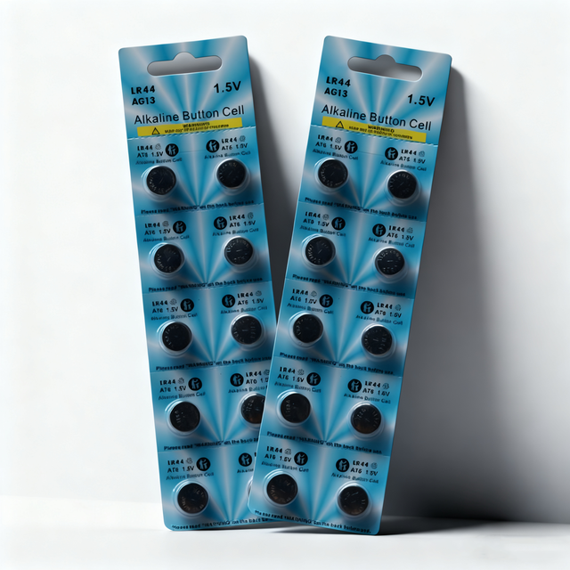Hot Selling Ag13 Lr44 1.5v Button Coin Cell Alkaline Primary Battery for Home Appliances Toys and Power Tools