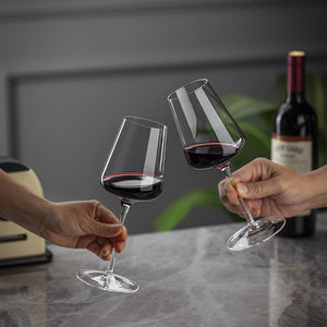 Ly rượu vang đỏ pha lê trong suốt thủ công 100% CnGlass, kiểu dáng cổ điển sang trọng, dùng cho tiệc cưới - Product Image 6