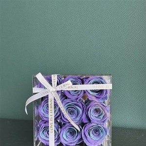 Caja de Rosas 2025yearsD121, Flores Eternas, Flores Preservadas de Tacto Real para <span class=keywords><strong>el</strong></span> Día de San Valentín, la Mejor Calidad - Product Image 3