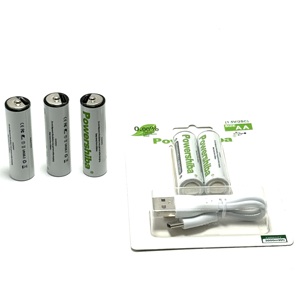 Piles rechargeables Cellule 1,5V USB AA 2500mWh Pile Li-ion <span class=keywords><strong>rechargeable</strong></span> - Product Image 2