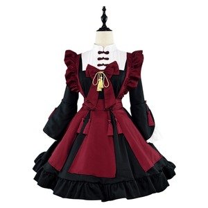 Traditional Chinese Lolita Maid Dress Women Plus Size New Year Costume Cosplay Outfit With Label And Tags - Product Image 4