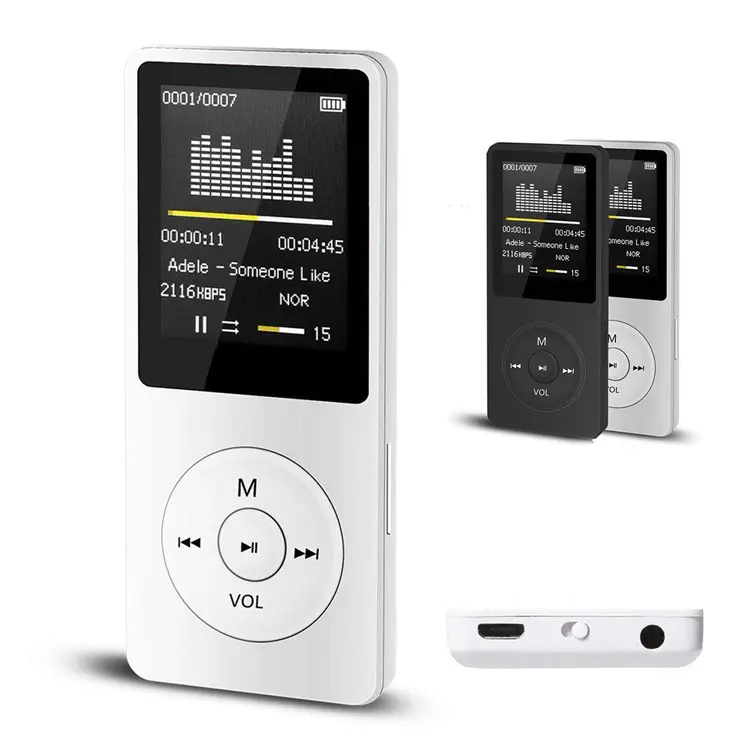 Sản phẩm giá rẻ MP3 MP4 Máy nghe nhạc di động sinh viên âm nhạc Video Player với bộ nhớ ngoài và loa