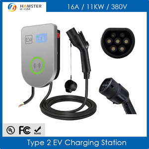 Station de <span class=keywords><strong>recharge</strong></span> pour <span class=keywords><strong>voiture</strong></span> <span class=keywords><strong>électrique</strong></span> Byd Song Plus Ev, chargeur rapide pour <span class=keywords><strong>voiture</strong></span> <span class=keywords><strong>électrique</strong></span>, 11kw 16A 380V 5M Type 2, déclenchement par <span class=keywords><strong>carte</strong></span> à puce via l'application Byd E2 - Product Image 2