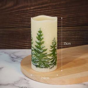 Luces LED <span class=keywords><strong>para</strong></span> Árbol de Navidad con Efecto de Llama, Borde Ondulado Profundo de 7.6cm y Control Remoto con Función de Destello, Ideales <span class=keywords><strong>para</strong></span> las Fiestas - Product Image 4