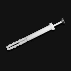 Vis d'expansion en plastique M8 à filetage grossier pour fixation murale d'armoires - Product Image 2