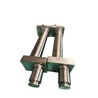 Arbre excentrique de concasseur de pierres en acier forgé sur mesure, usinage de précision non standard
