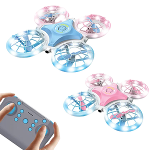 Dihua 2.4G RC LED diễn viên đóng Thế bay không người lái với <span class=keywords><strong>Gyro</strong></span> không đầu CHế độ 360 lật đồ chơi <span class=keywords><strong>Quadcopter</strong></span> cho trẻ em người lớn trong nhà ngoài trời bay trò chơi Quà Tặng - Product Image 2