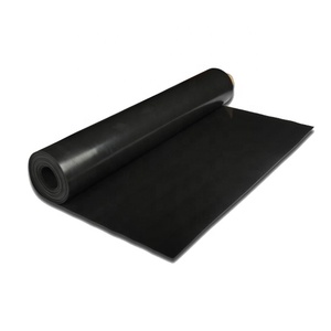 Factory Wholesale Industrial Grade SBR Black Rubber <b>Mats</b> Styrene-Butadiene Rubber Sheet Oil Aging Resistant Customised Cutting - Product Image 1