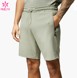 हुकाई कस्टम पुरुषों की गर्म बिक्री कपास जिम कसरत स्पाई पुरुषों की उच्च गुणवत्ता वाले एथलेटिक शॉर्ट्स - Product Image 2