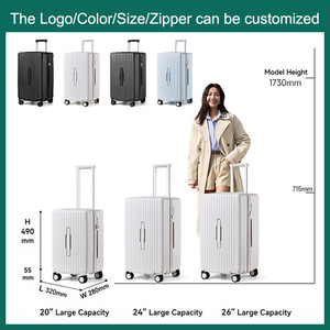 Maleta de <span class=keywords><strong>Viaje</strong></span> con Ruedas Silenciosas y Suaves, con Certificación CE y RoHS, Ideal para Viajes Escolares, de Negocios y de Larga Distancia - Product Image 3