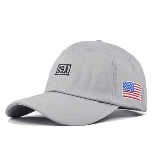 Gorras de Béisbol Americanas Bordadas Personalizadas al por Mayor para Hombre y Mujer, Gorras de Béisbol Estadounidenses sin Estructura - Product Image 4