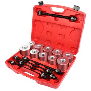 27pcs Universal Press And Pull Sleeve Kit Car Master Bush Bearing Removal strumento di inserimento per la riparazione dell'auto <span class=keywords><strong>manutenzione</strong></span> automatica - Product Image 2