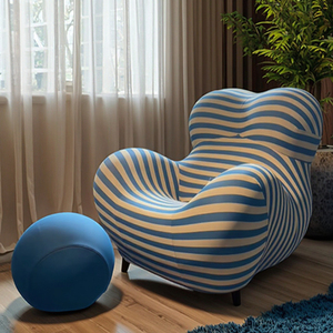 Sofá cómodo de moda de estilo moderno para mujeres embarazadas para sala de estar, dormitorio, Hotel, ocio al aire libre, sofá con bolsa - Product Image 1