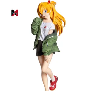 XM Anime 2023 Nova EVA Asuka Modelo Encaixotado Sexy Girl Figura