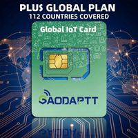 Tarjeta SIM GaodaPTT Premium Plan Global IOT 3G 4G, Tarjeta IOT Multi-red con Cambio Automático para Radio Bidireccional