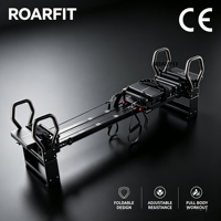 ROARFIT Microformer Pro Pilates Reformer - Alliage d'aluminium durable et portable, garantie de 5 ans