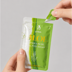 Crema Giorno Naturale all'Aloe Vera, Lozione Doposole, Gel di Aloe Vera Biologico, Lozione Viso per Riparazione della Pelle, Etichetta Privata, OEM - Product Image 1