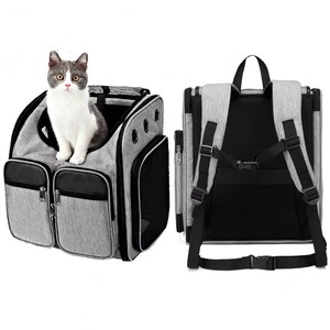 Bolsa de Transporte para Mascotas, Portátil, de Gran Capacidad, para Viajes de Fin de Semana, Mochila Oxford para Gatos y Cachorros, Fábrica con Certificación BSCI - Product Image 1