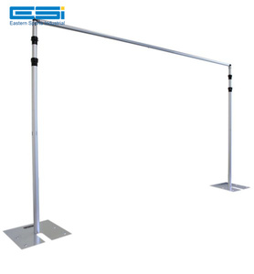 <b>ESI</b> Aluminum Pipe Drape System Lightweight Sturdy Customized Color Quick Easy Setup No Tools Needed Simple Wedding Decorations - Product Image 5