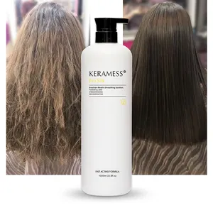 Perming boyama saç düzleştirici krem brezilyalı blowout keratin tedavisi renk tedavi saç için