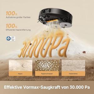 DREAME L60 Ultra Smart Robot Corner Brush Strong Suction LDS Auto Clean Hot Water <b>Mop</b> Self Wash Full House Dust Removal Smart - Product Image 5
