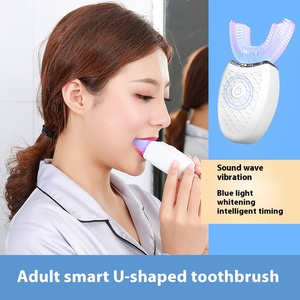 Wholesale Smart Home Products with <b>Sonic</b> Soft Silicone Brush Unisex Body Washing Dental <b>Cleaner</b> Charging Automatic Timing - Product Image 4