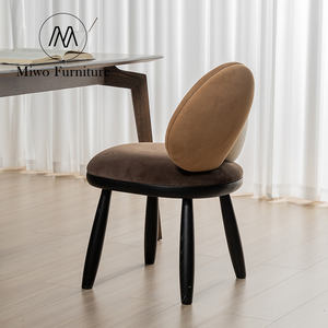 Design creativo italiano struttura <span class=keywords><strong>in</strong></span> <span class=keywords><strong>legno</strong></span> Hall Hall ristorante imbottito sedia <span class=keywords><strong>da</strong></span> pranzo soggiorno Hotel caffetteria sedia trucco - Product Image 4